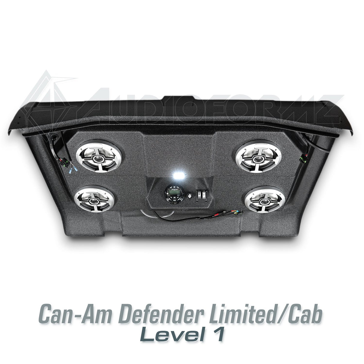 2026+ Can-Am Defender HD11 Limited/Cab Stereo Tops (2-Door) Can-Am