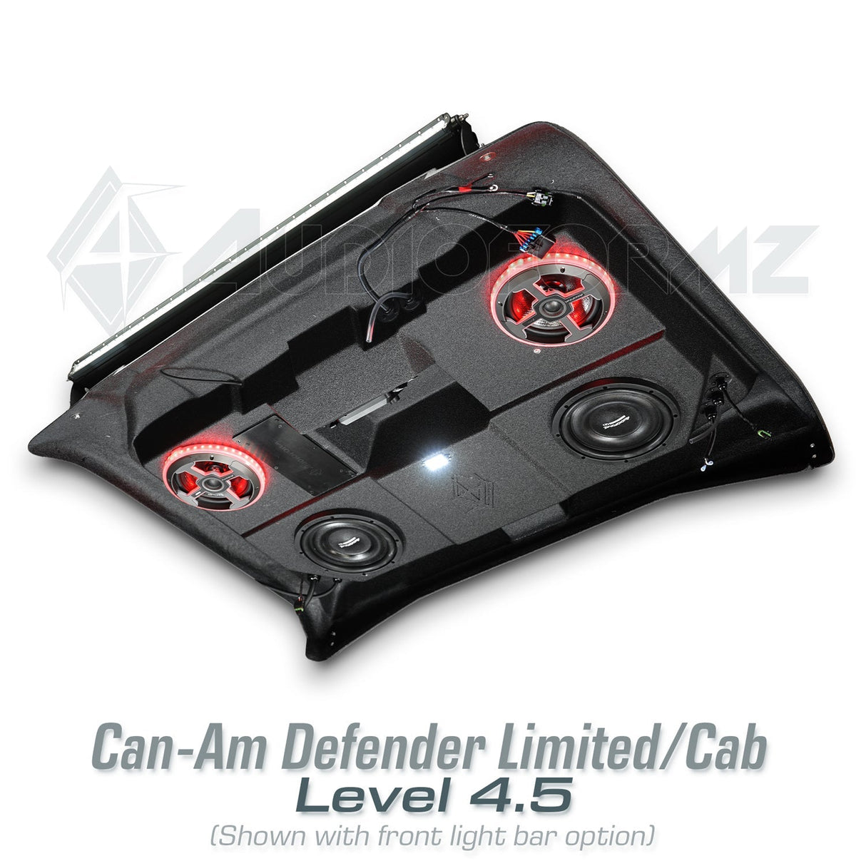 2026+ Can-Am Defender HD11 Limited/Cab Stereo Tops (2-Door) Can-Am