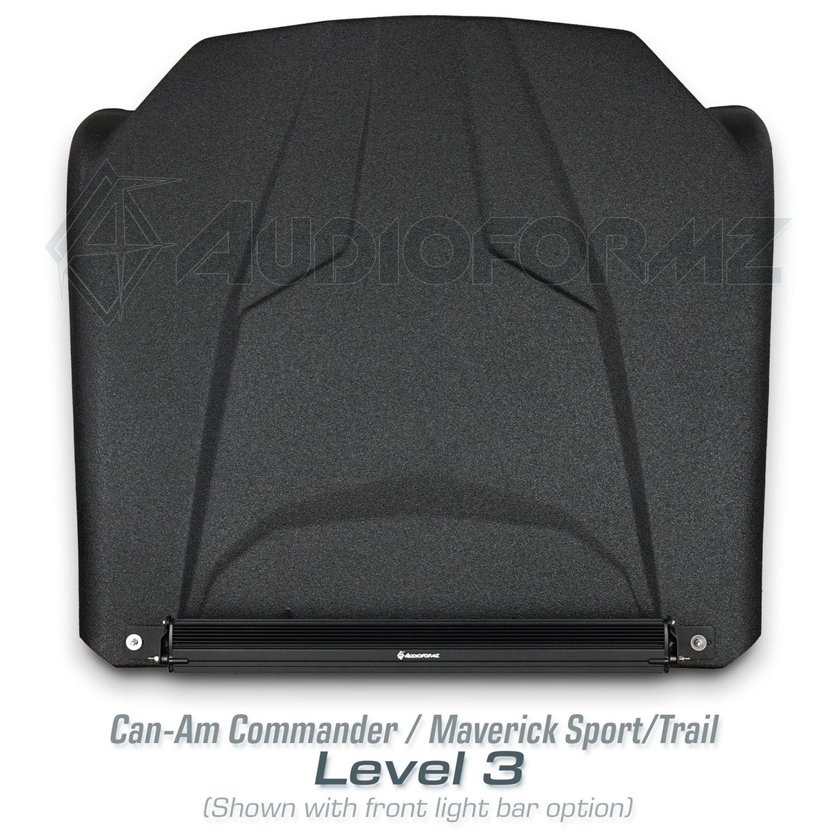 2021+ Can-Am Commander / 2019+ Maverick Sport / 2018+ Maverick Trail Stereo Tops (2-Seat) Can-Am