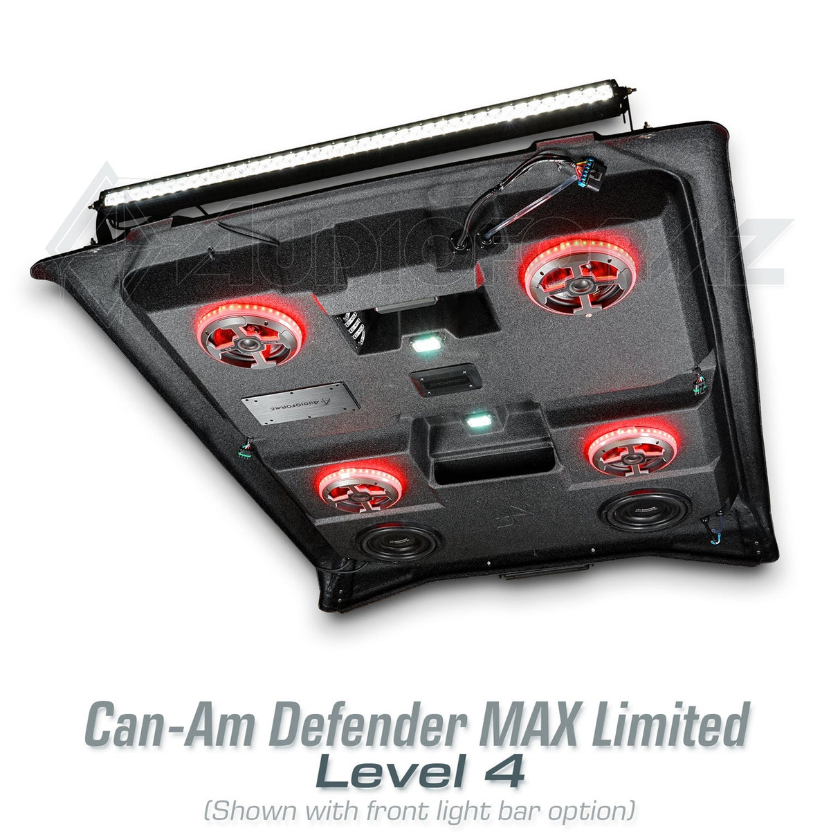 2026+ Can-Am Defender MAX HD11 Limited/Cab Stereo Tops (4-Door) Can-Am