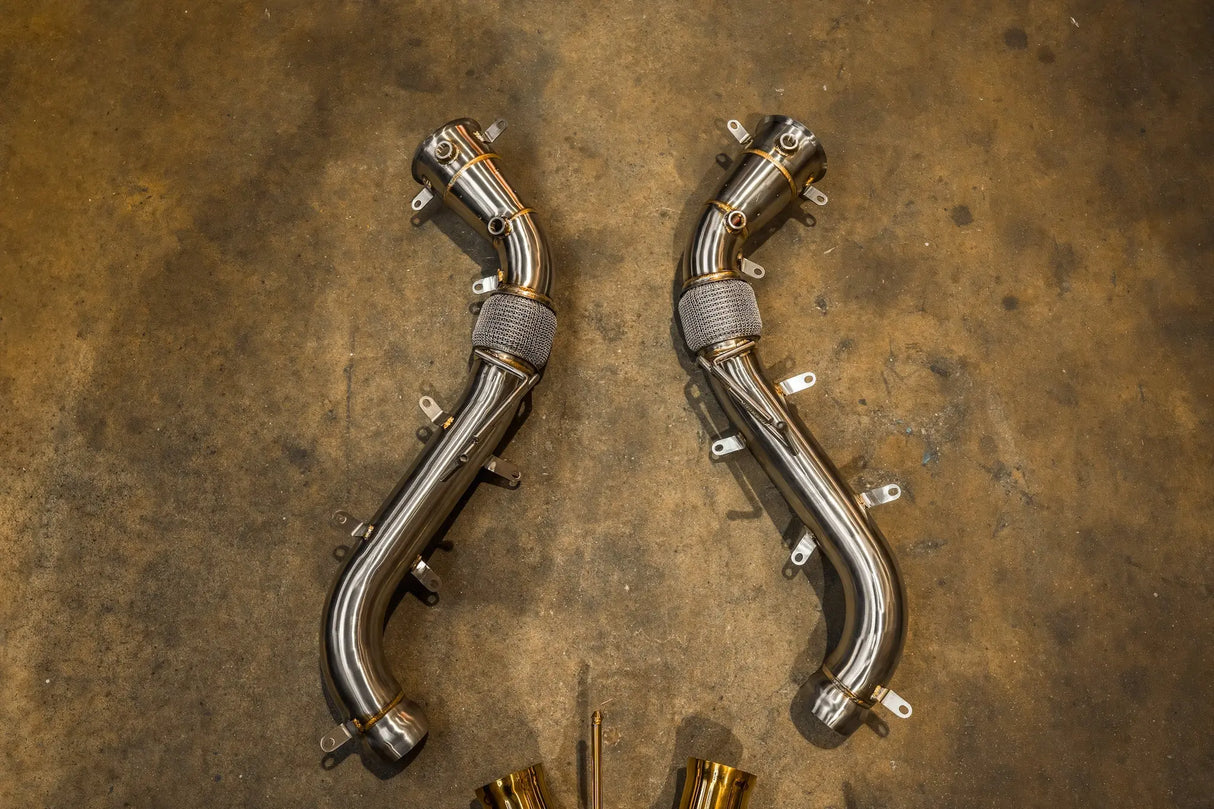 Mclaren 650S / MP4-12C F1 Sport Exhaust System Valvetronic Designs