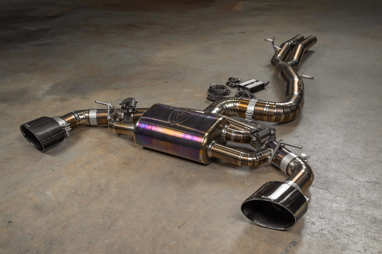 Audi TTRS MK3 Valved Sport Exhaust System Valvetronic Designs