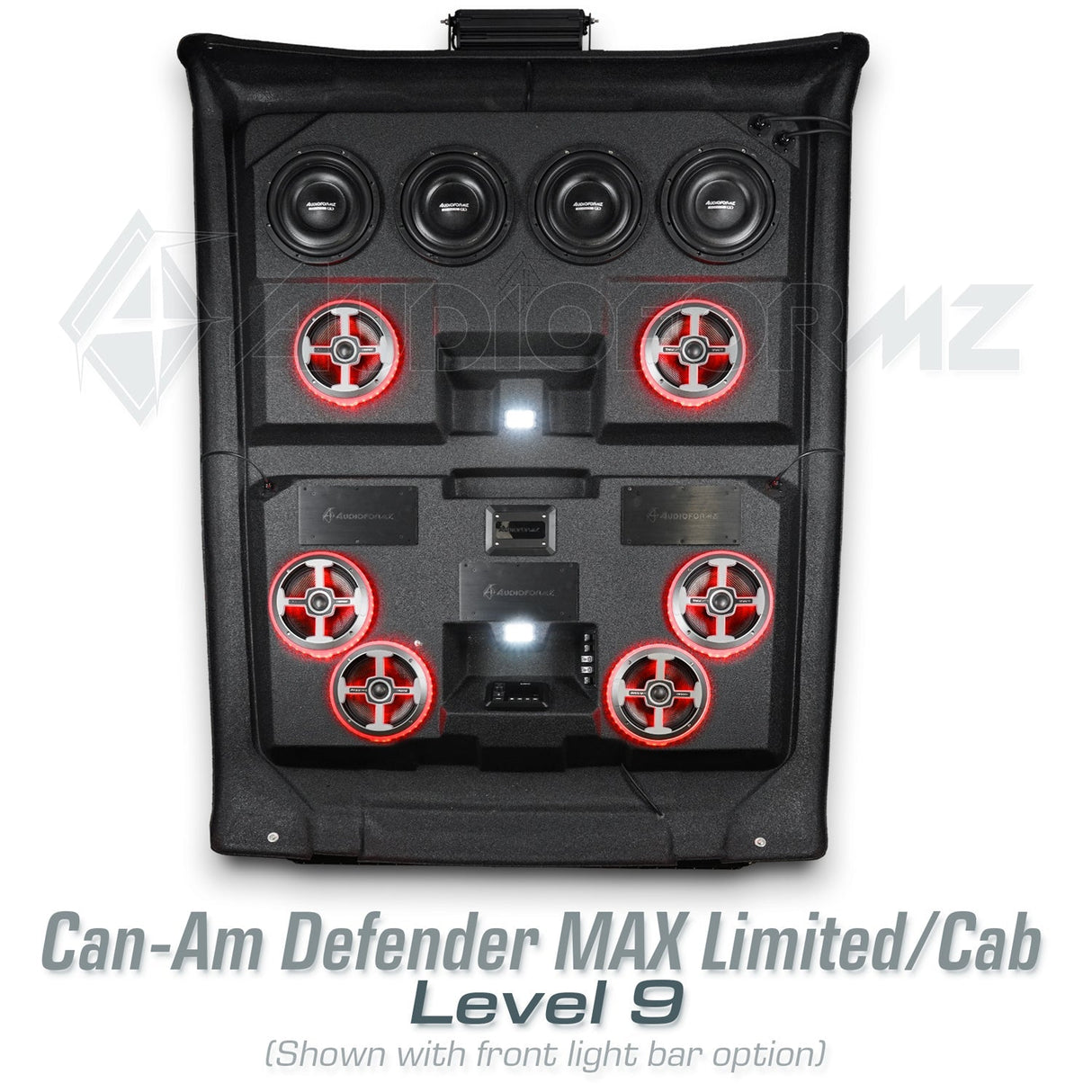 2026+ Can-Am Defender MAX HD11 Limited/Cab Stereo Tops (4-Door) Can-Am