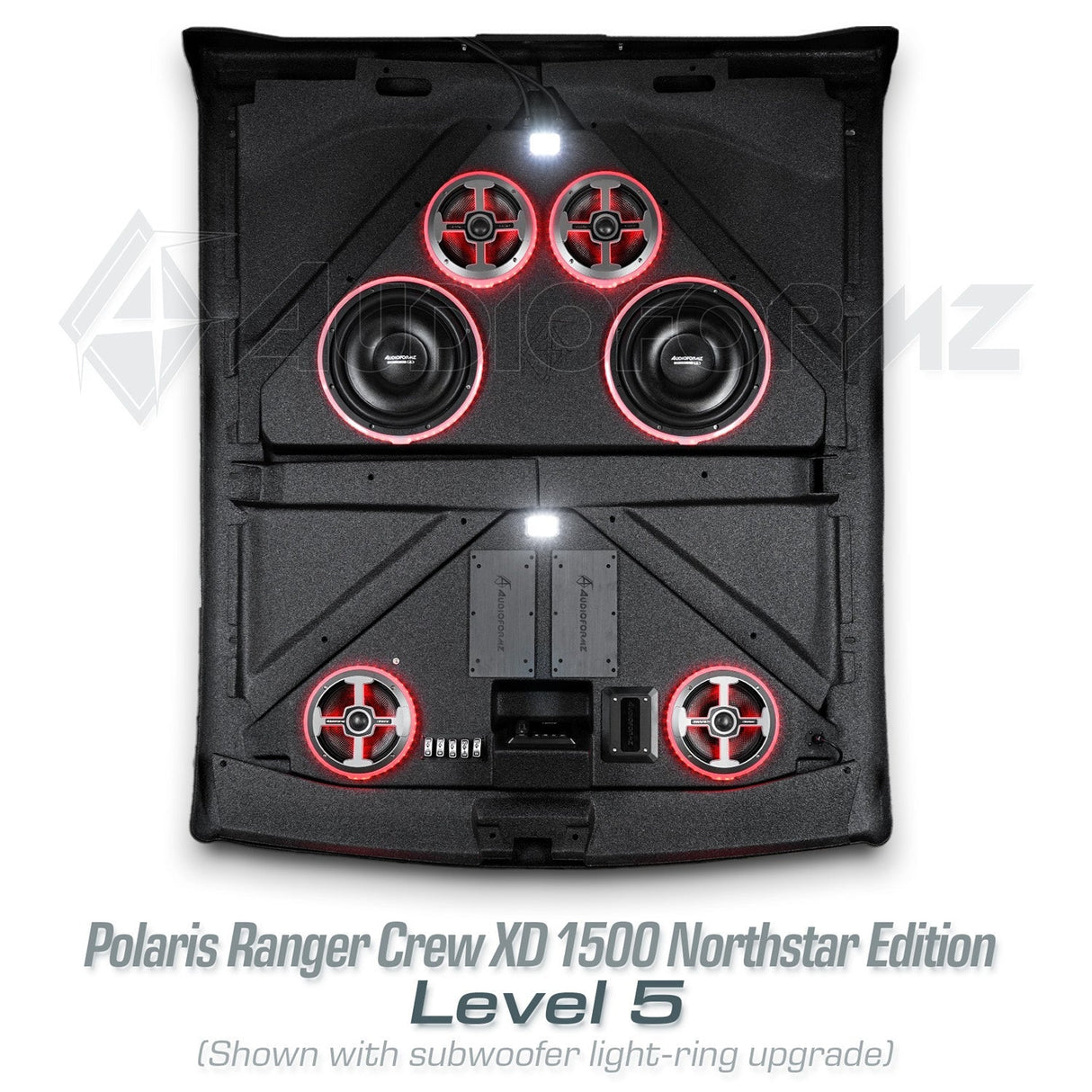 2024+ Polaris Ranger Crew Northstar/Cab XD 1500 Stereo Tops (4-Door) Polaris