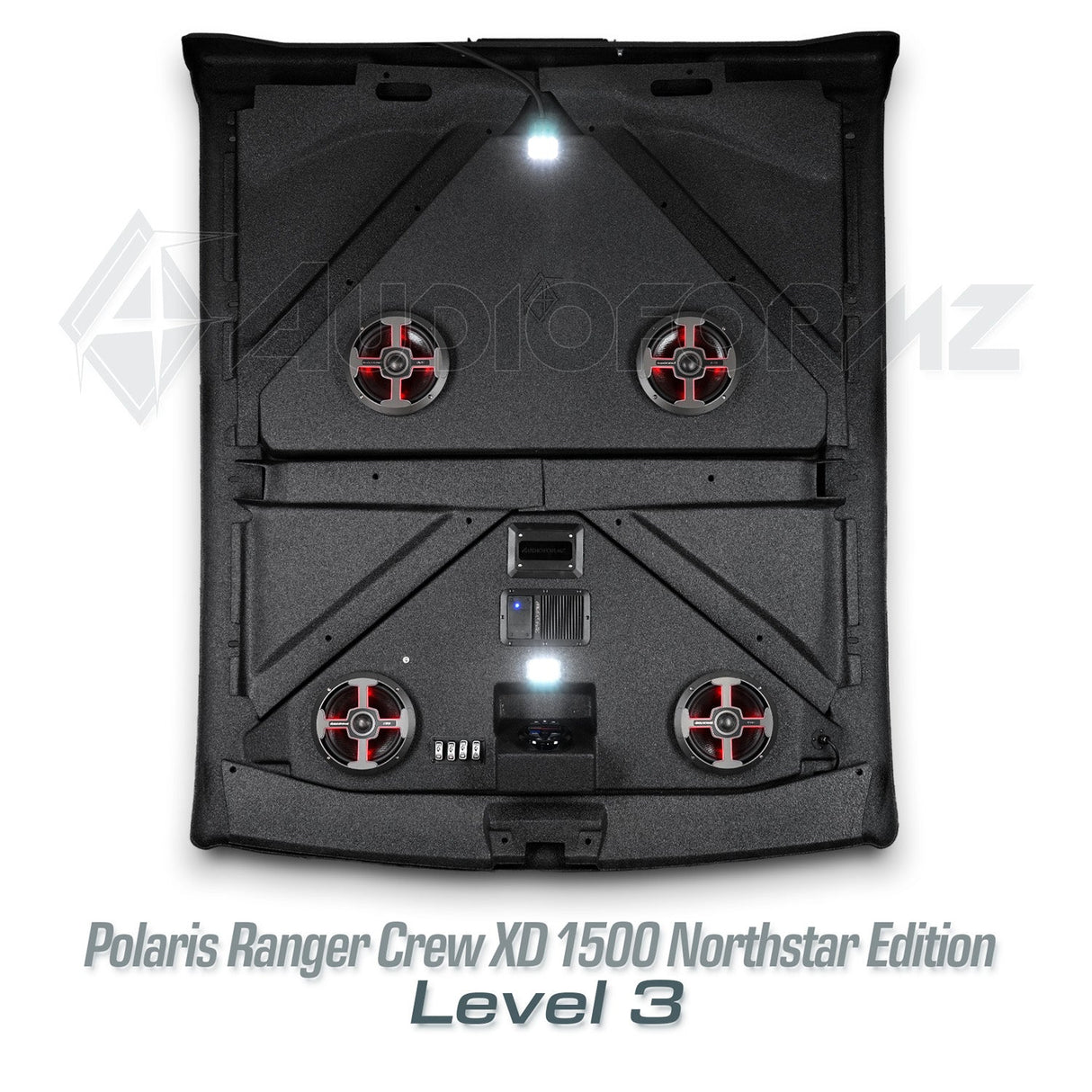 2024+ Polaris Ranger Crew Northstar/Cab XD 1500 Stereo Tops (4-Door) Polaris