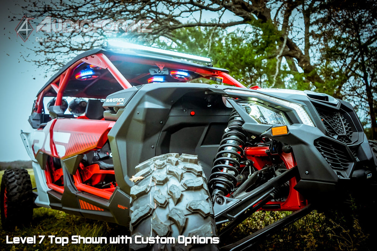 2017+ Can-Am Maverick X3 MAX Stereo Tops (4-Seat)