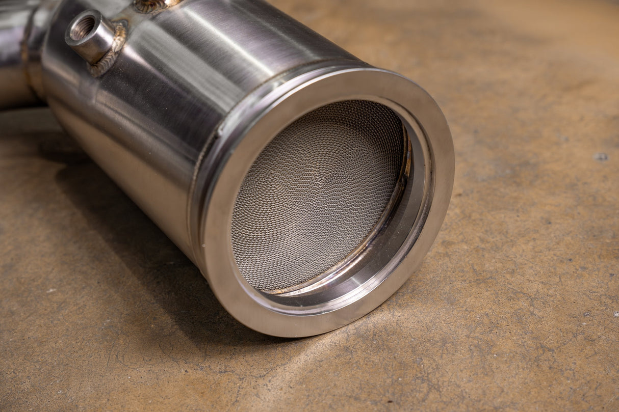 Audi RSQ8/SQ8/SQ7 400 Cell Catted Downpipes Valvetronic Designs