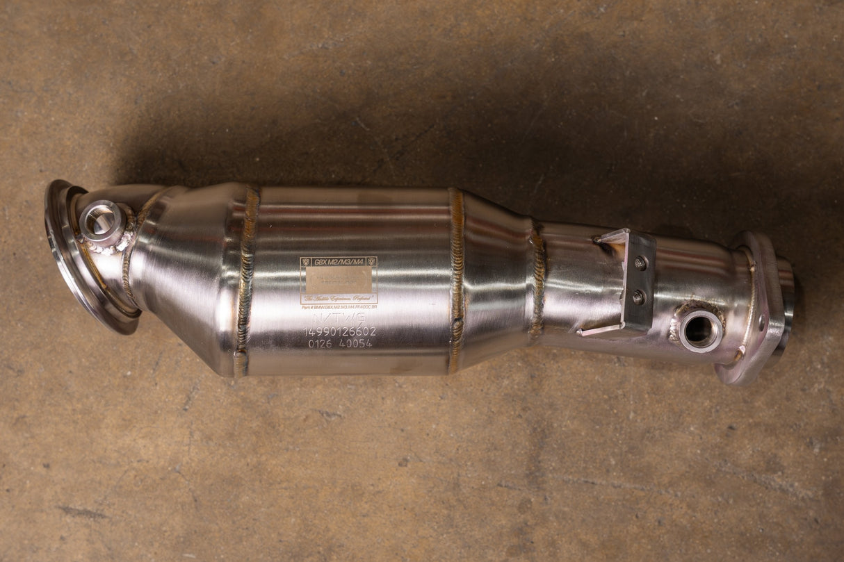 BMW G80/G82/G83/G87 M2 / M3 / M4 400 Cell Catted Downpipes Valvetronic Designs