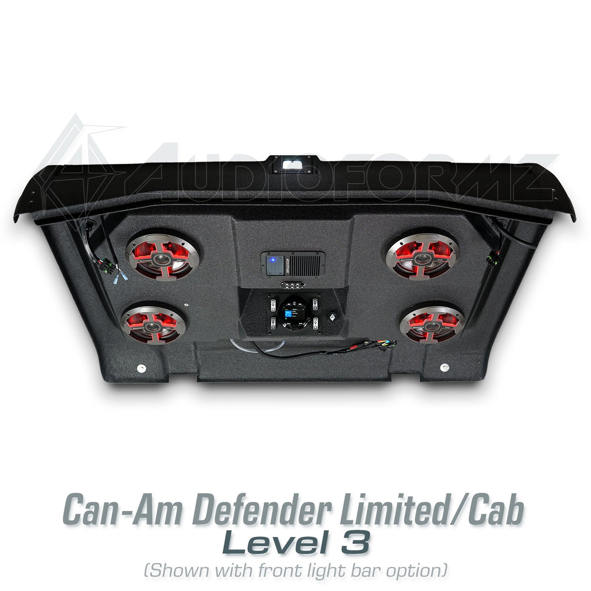 2026+ Can-Am Defender HD11 Limited/Cab Stereo Tops (2-Door) Can-Am