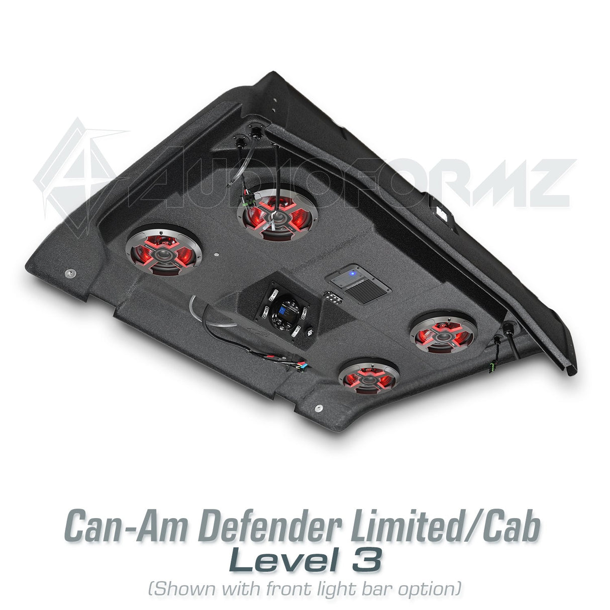 2026+ Can-Am Defender HD11 Limited/Cab Stereo Tops (2-Door) Can-Am