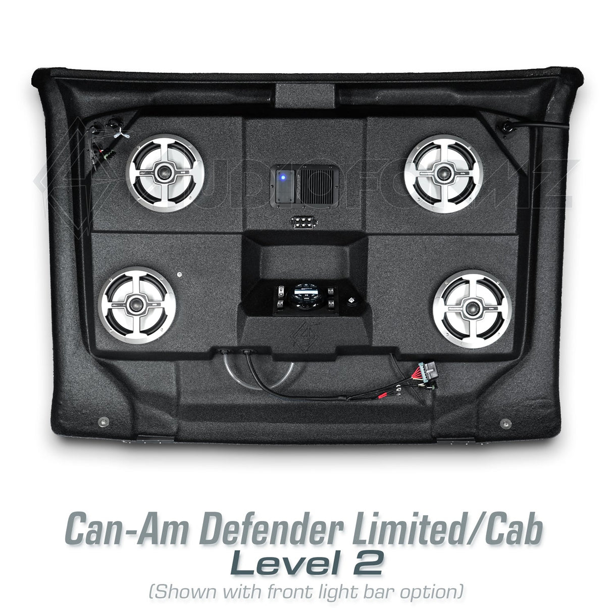 2026+ Can-Am Defender HD11 Limited/Cab Stereo Tops (2-Door) Can-Am