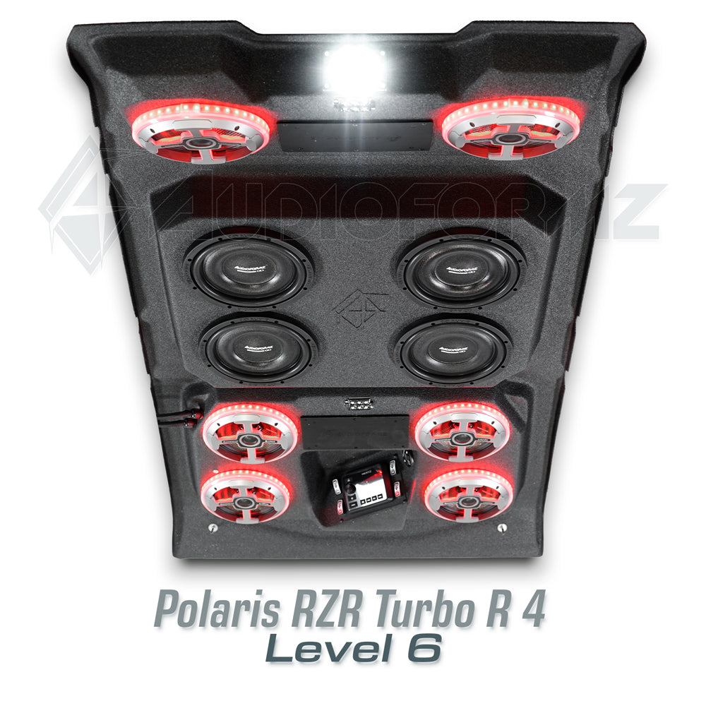 2022+ Polaris RZR Turbo R 4 Stereo Tops (4-Seat) Polaris