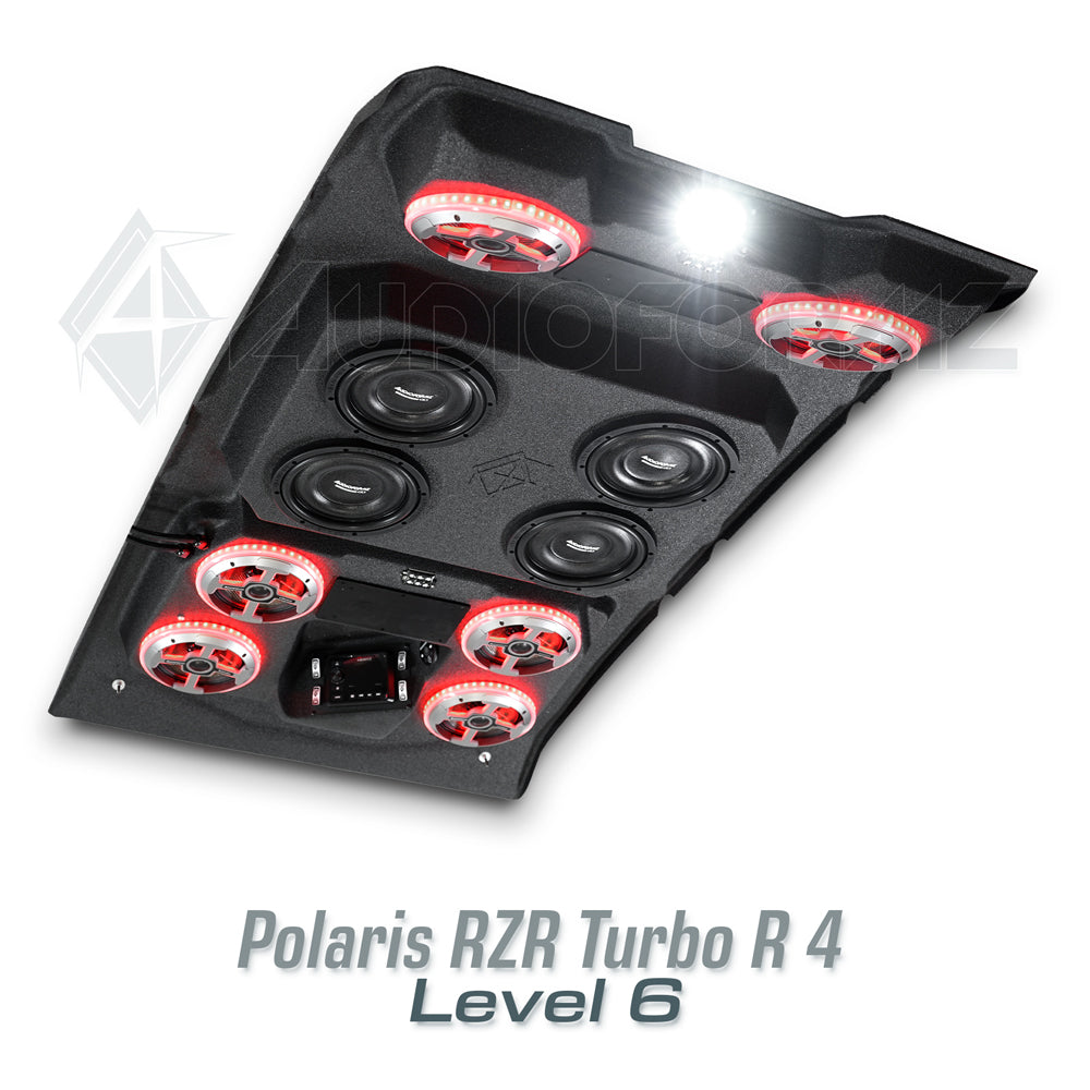 2022+ Polaris RZR Turbo R 4 Stereo Tops (4-Seat) Polaris