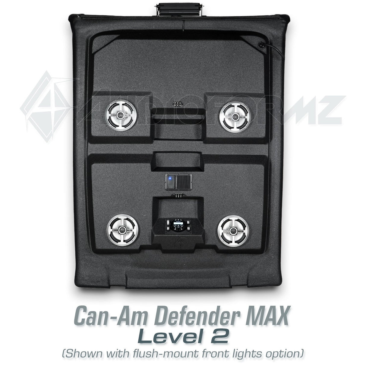 2016+ Can-Am Defender MAX HD7-HD10 Stereo Tops (4-Door)