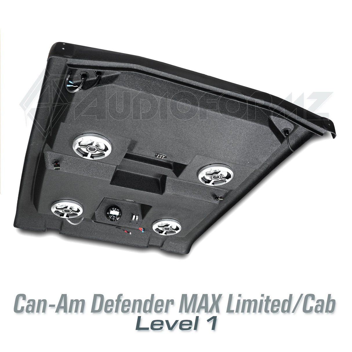 2026+ Can-Am Defender MAX HD11 Limited/Cab Stereo Tops (4-Door) Can-Am