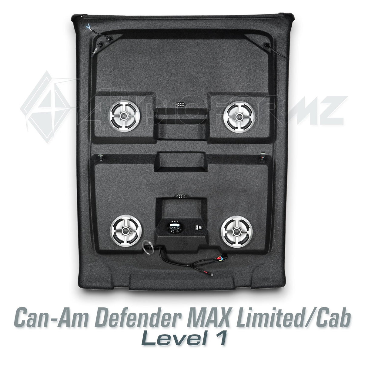 2026+ Can-Am Defender MAX HD11 Limited/Cab Stereo Tops (4-Door) Can-Am