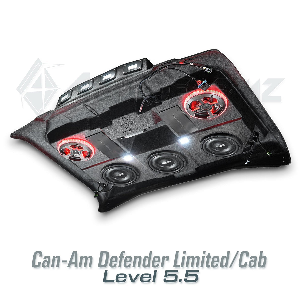 2026+ Can-Am Defender HD11 Limited/Cab Stereo Tops (2-Door) Can-Am