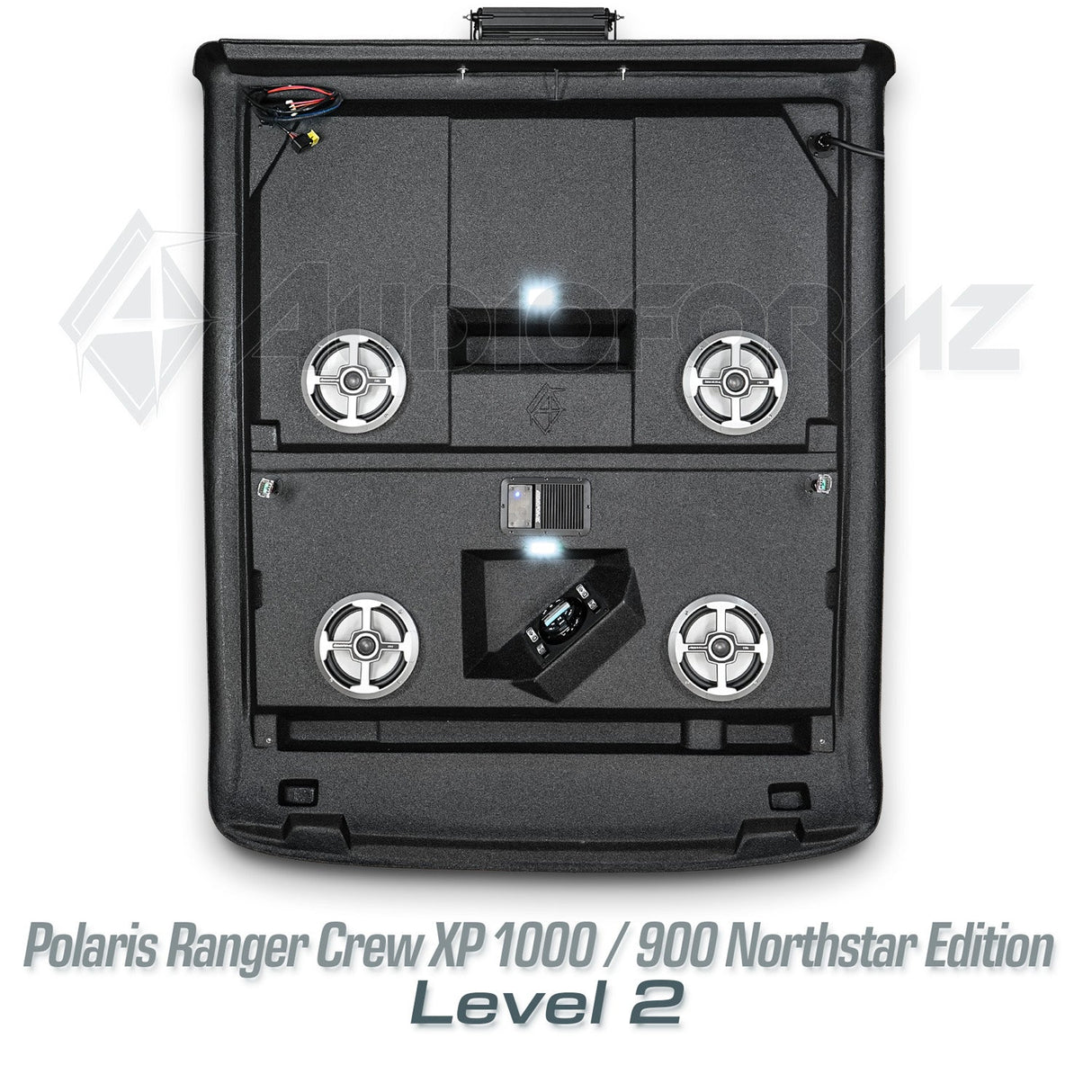 2019+ Polaris Ranger Crew Northstar/Cab XP 1000 / 900 Stereo Tops (4-Door)