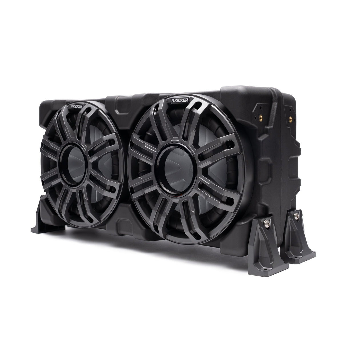 Kicker Plug & Play Marine 5-Channel Amp and Sub Bundle | '07- '18 Jeep JK Wrangler
