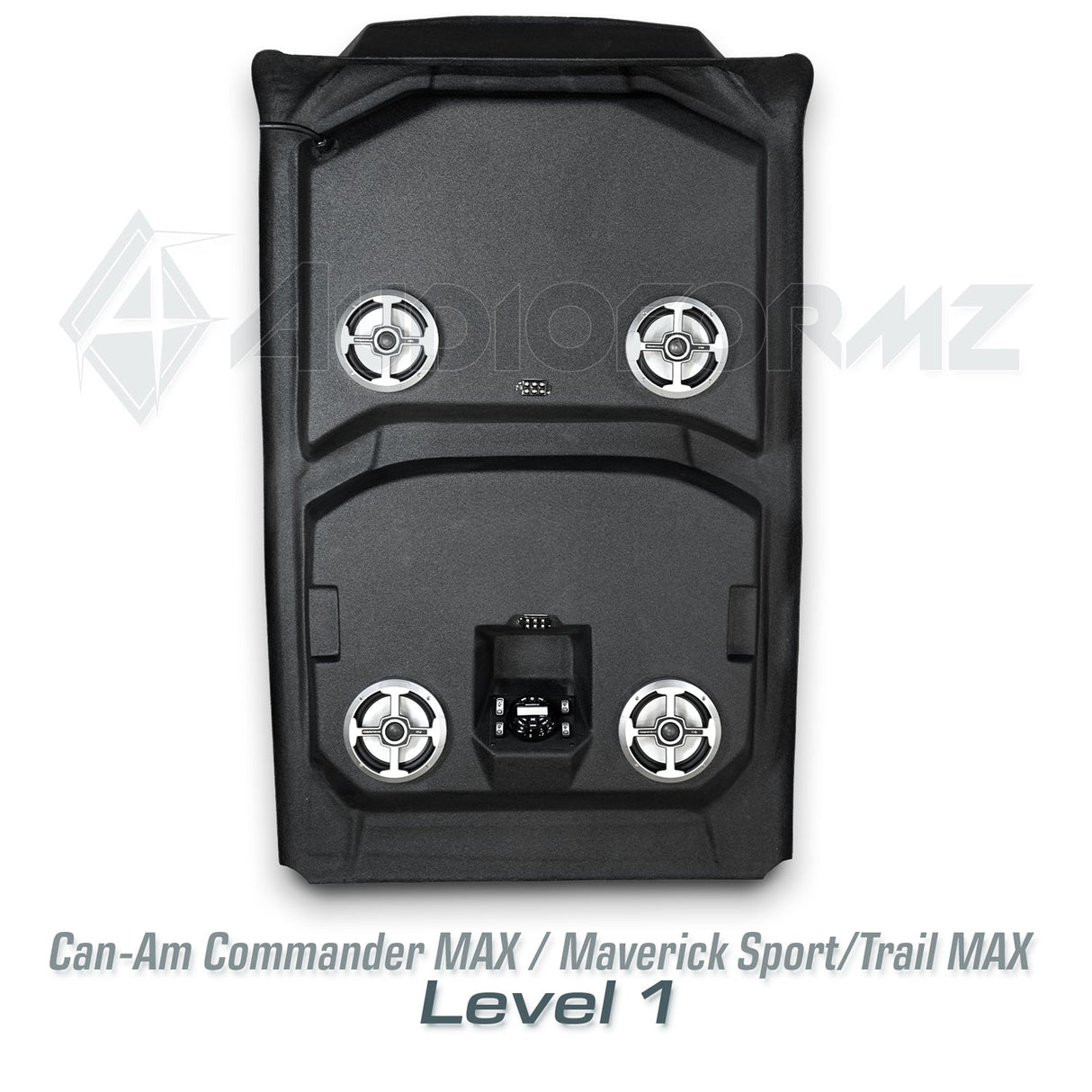 2021+ Can-Am Commander MAX / 2019+ Maverick Sport MAX Stereo Tops (4-Seat) Can-Am