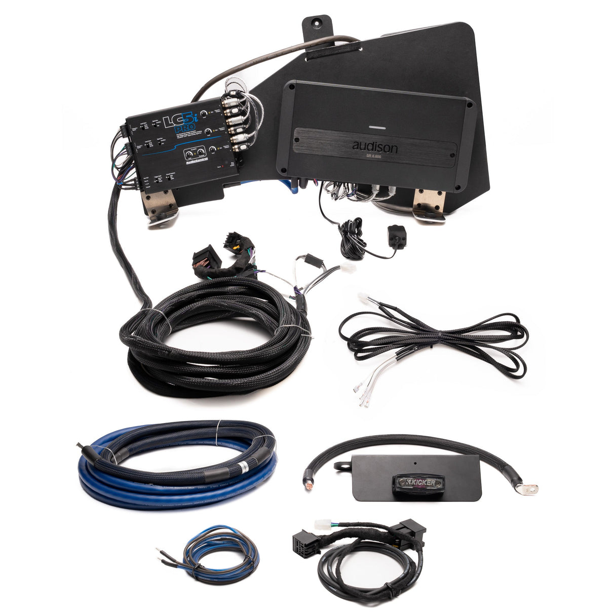 Hertz-Audison Plug & Play Full System (6-Ch/ Mono) Bundle Upgrade (NON-B&O System) | '21- Current Ford Bronco