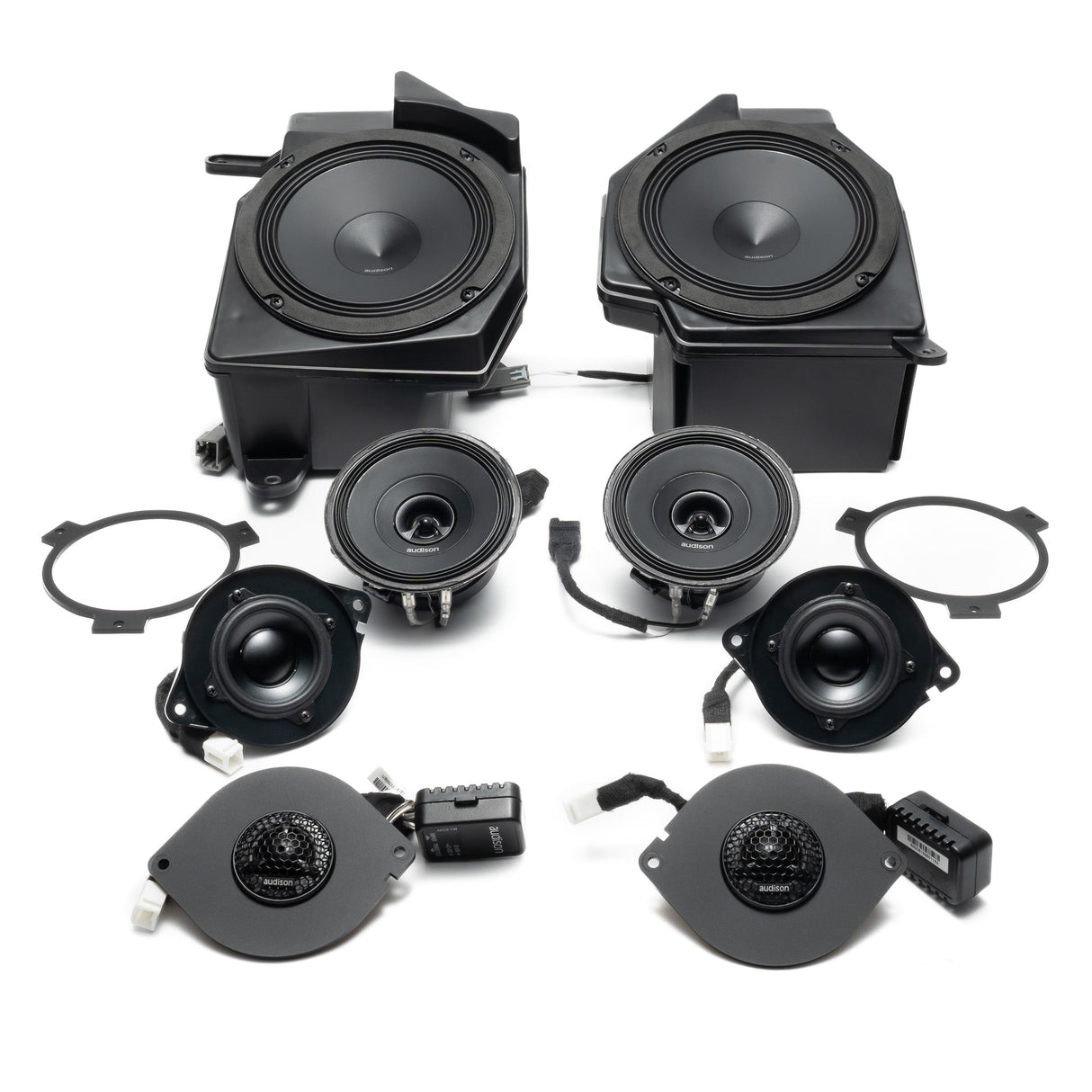 Hertz-Audison Prima Plug & Play (5-Channel) Full System Bundle Upgrade | '24 - Current JL Wrangler/ '24 - Current JT Gladiator