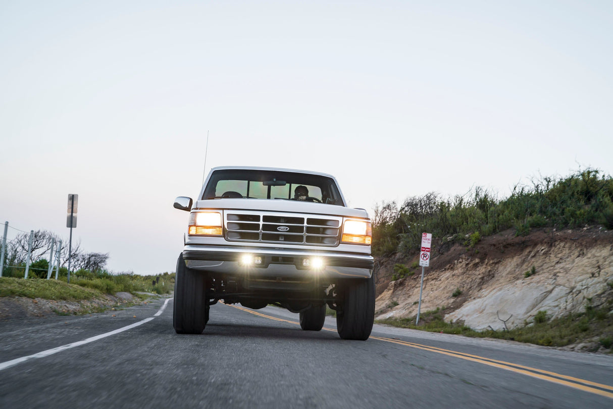 Complete Performance OBS Bumper Fog Light Brackets - 1992-1997 Ford F-Series & Bronco Complete Performance