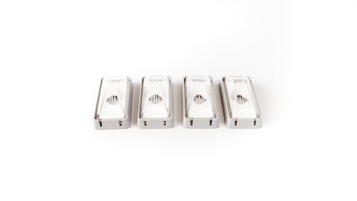 Complete Performance Clear OBS Dually Fender Light Kit - 1980-1997 Ford F-Series Complete Performance