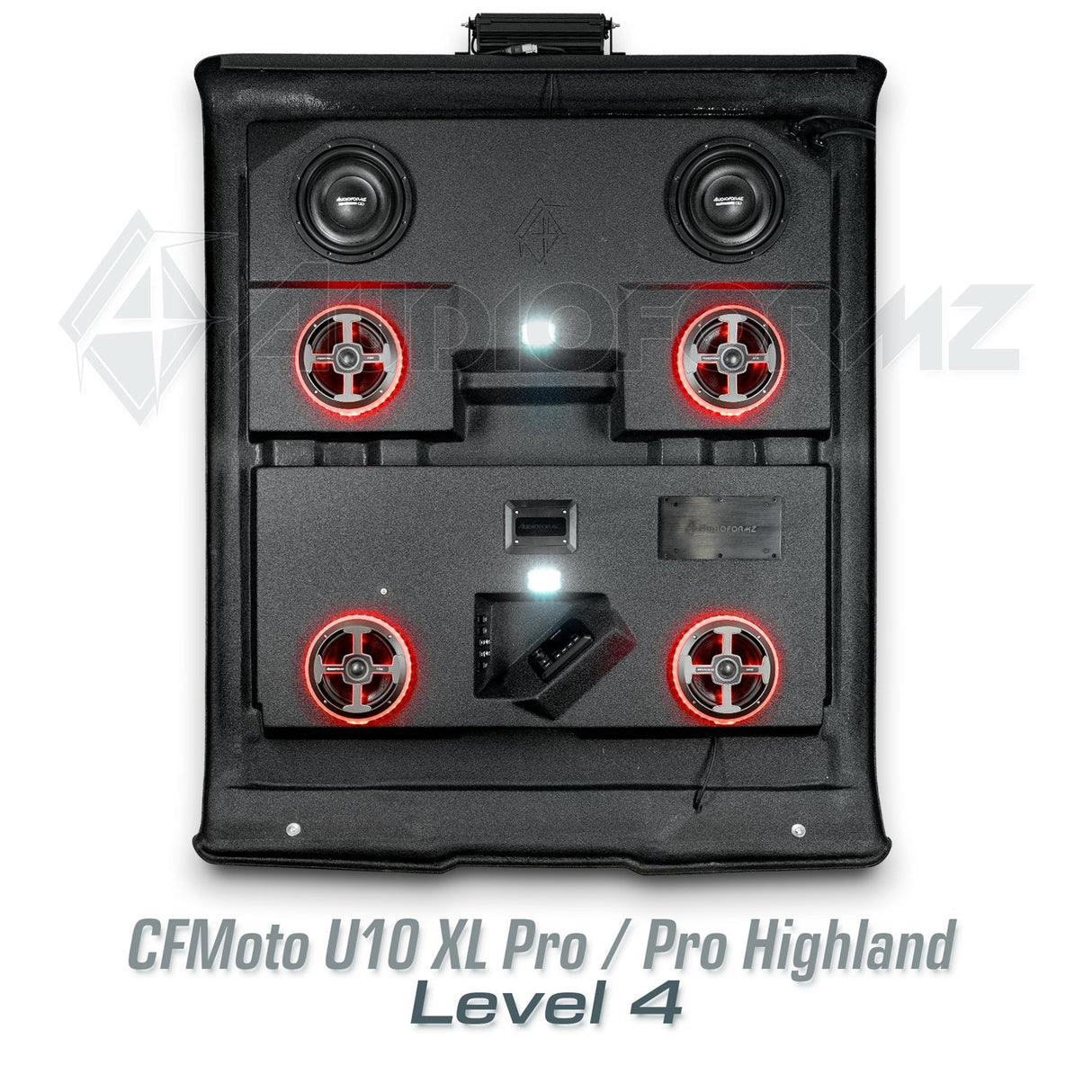 2025+ CFMoto UForce U10 XL Pro Highland Stereo Tops (4-Door) CFMoto