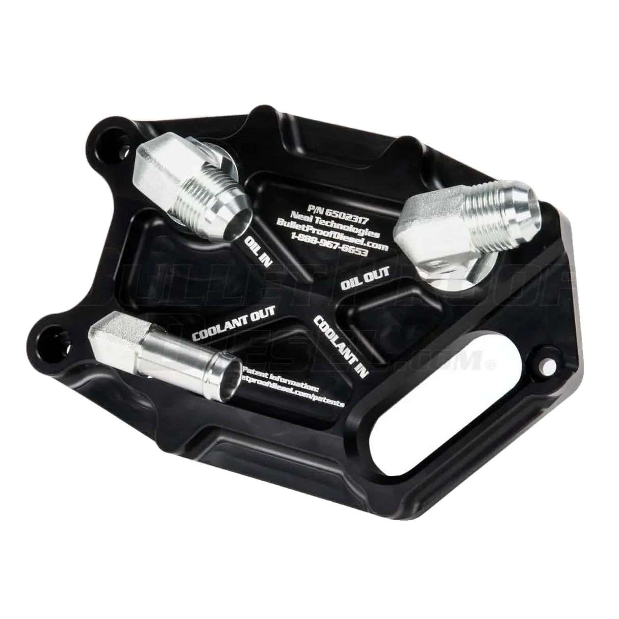 BPD Diesel OEM Oil Cooler Relocation kit - 6.0 Powerstroke (2003-2007)