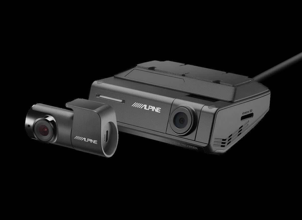 Alpine Premium 1080p HD Night Vision Dash Camera Bundle DVR-C320R | '07-'18 JK Wranglers/ '18- '23 JL Wranglers/ '20- '23 JT Gladiators