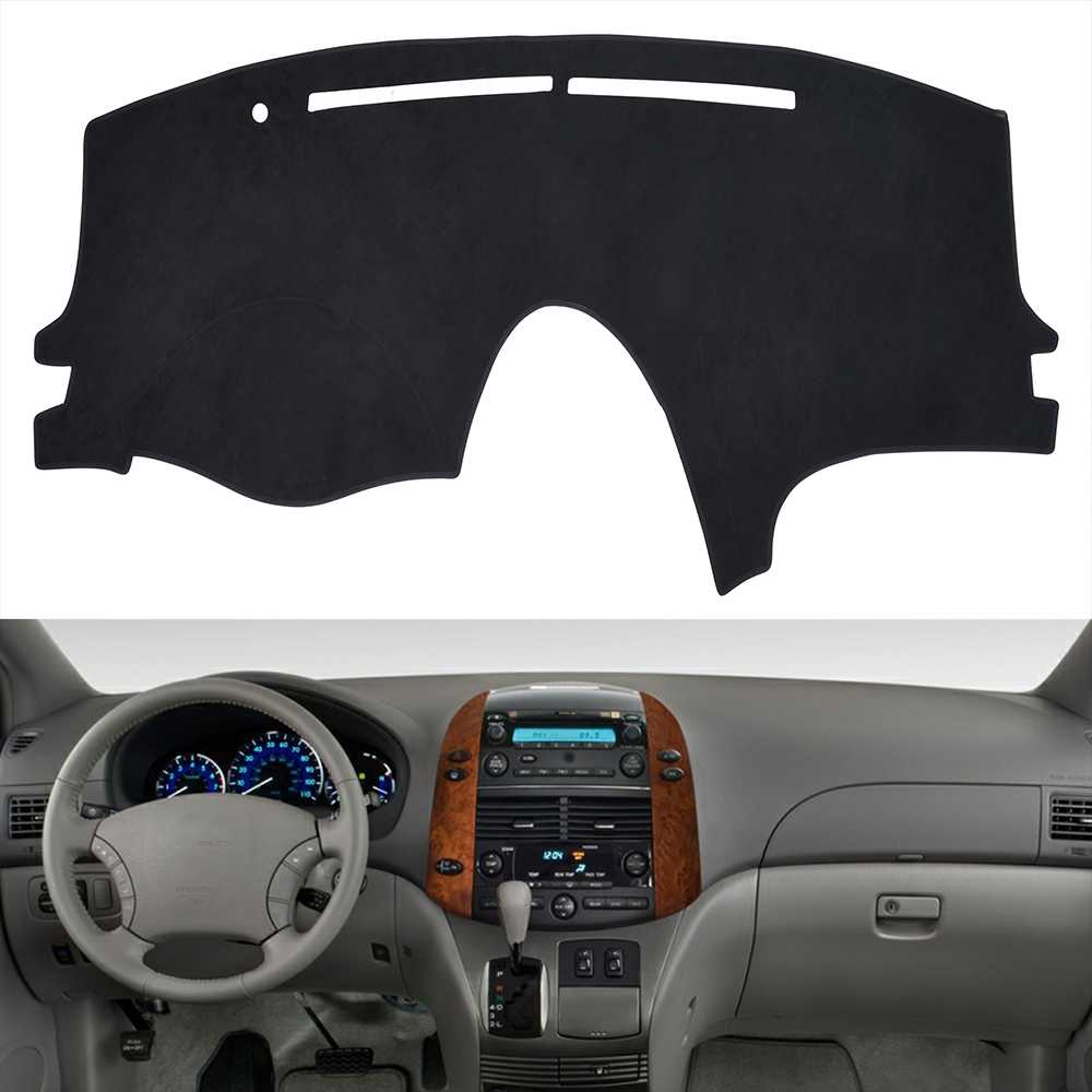 Dash Cover Mat for 2004-2010 Toyota Sienna