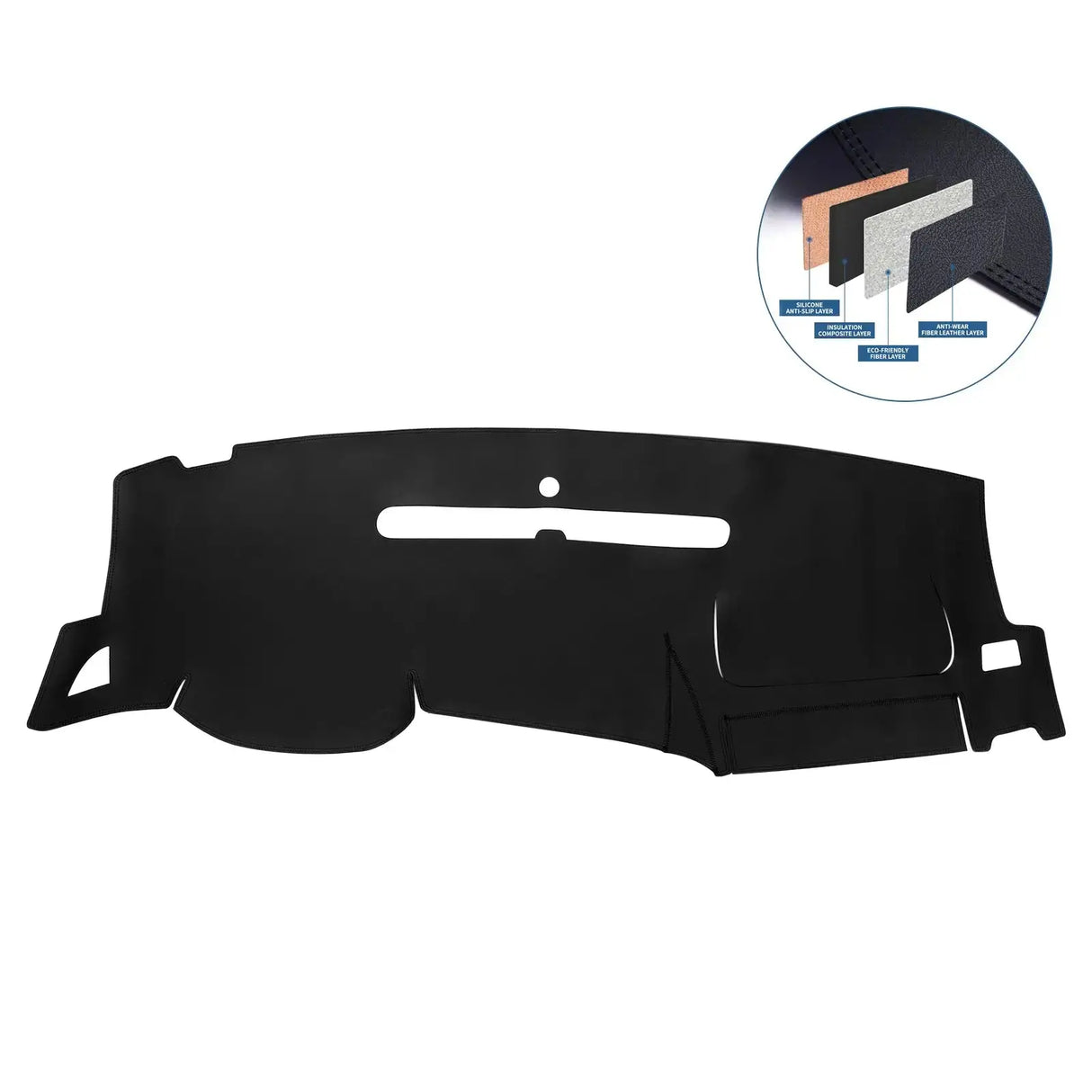 Dash Cover Mat for 2007-2013 Chevrolet Chevy Silverado GMC Sierra