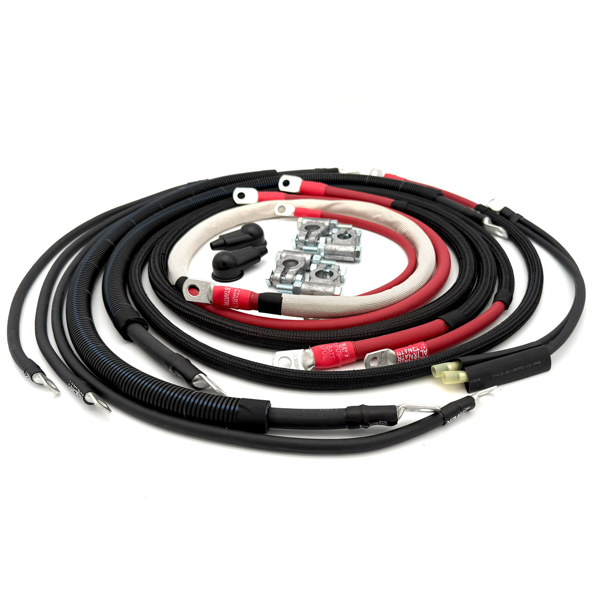 Dodge Cummins Diesel - 2nd Gen Battery Cable Kit (1994-2002) Big7Kits