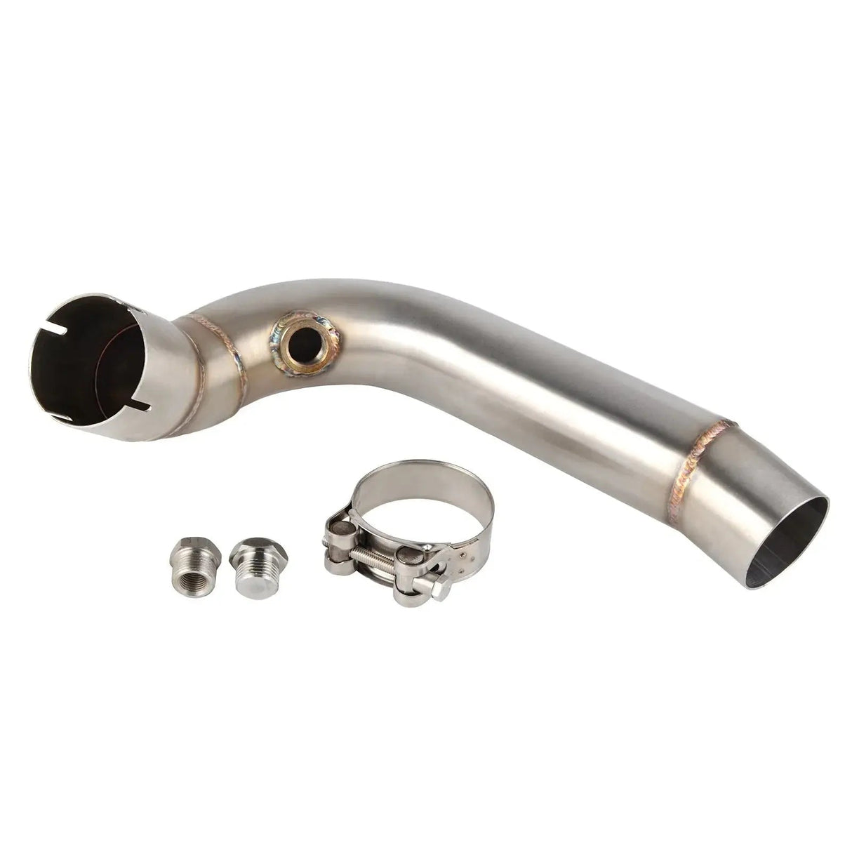 Downpipe Exhaust Mid Pipe for 2007-2020 Honda Motorcycle CBR600RR Eliminator Race