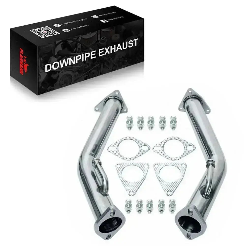 Downpipe Exhaust/Test Pipes for 2008-2018 Nissan 370z Infiniti G37 Z34 Flashark