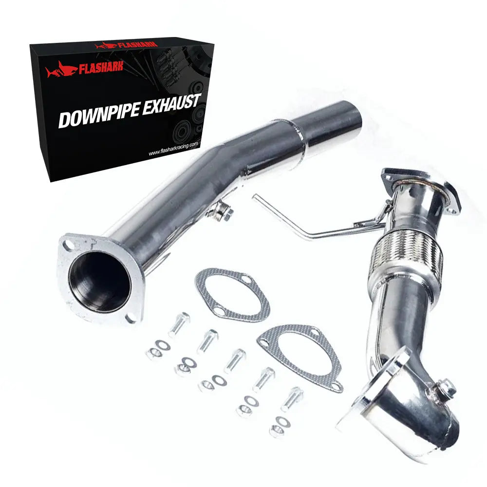 High Flow 3-Inch Downpipe Exhaust for 1999-2006 Audi S3 & TT 1.8T Turbo Flashark