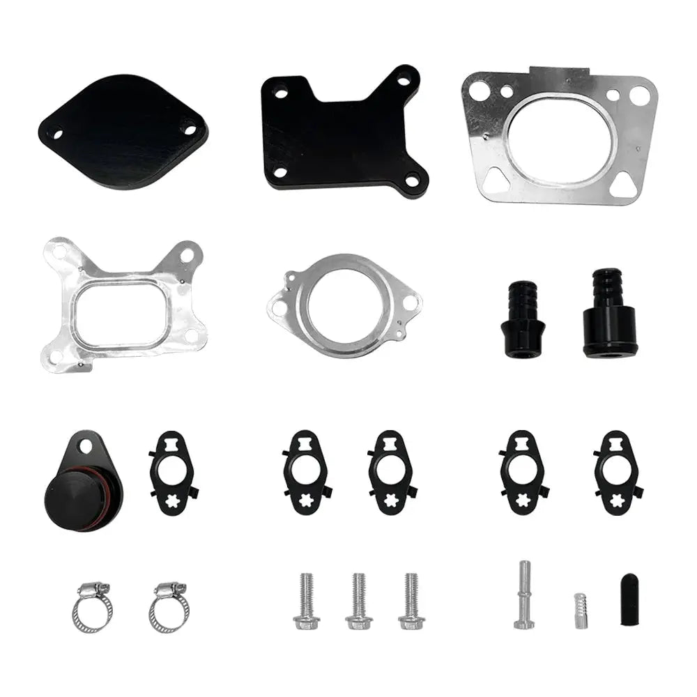 EGR/DPF/Up-Pipe/Downpipe Exhaust for 2017-2023 L5P 6.6L Duramax Applicable Products All-in-One Kit