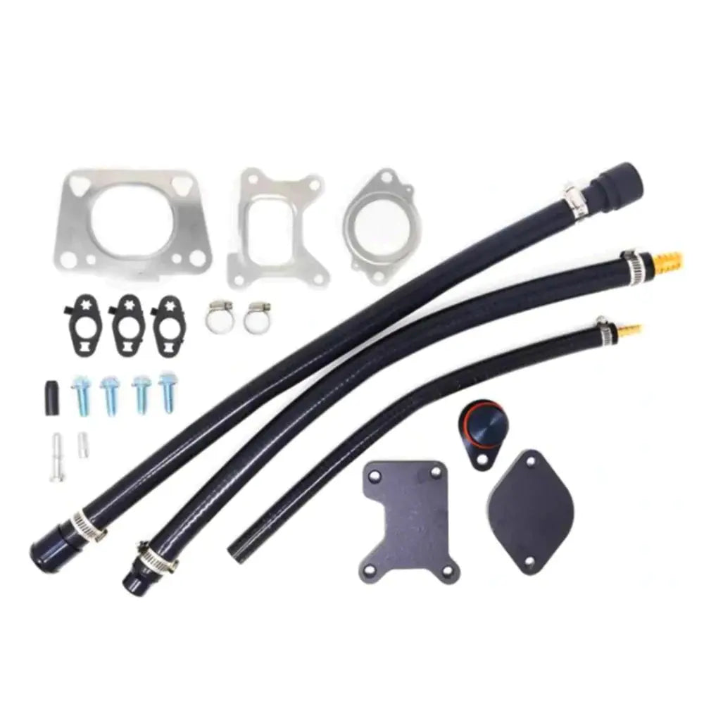 EGR/DPF/Up-Pipe/Downpipe Exhaust for 2017-2023 L5P 6.6L Duramax Applicable Products All-in-One Kit