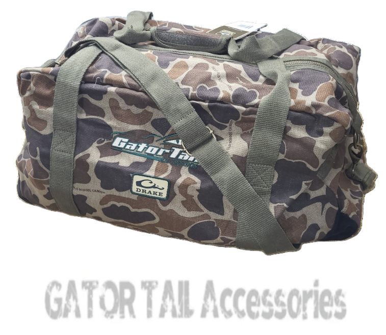 Drake 40L Throwback 80 Duffle Bag with Gatortail Logo Gatortail
