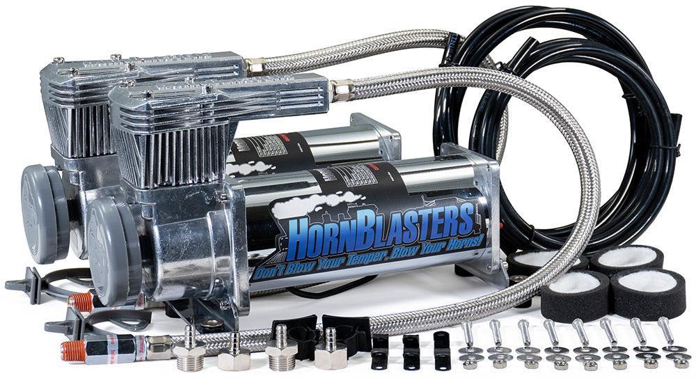 Dual HB-1NM Air Compressors HornBlasters