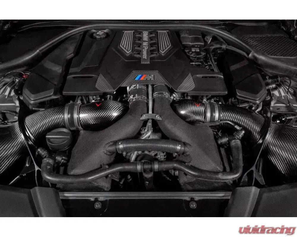 Eventuri Carbon Fiber Turbo Inlet Set BMW M5 F90 2018-2022 M8 F9X 2020-2023