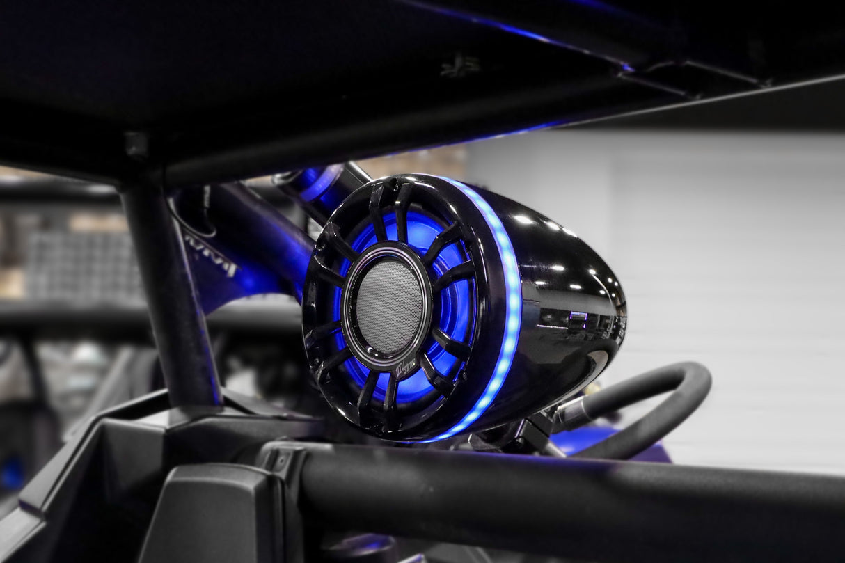 8" RGB LED Speaker Rings (Pair) | UTVS-8LSR UTV Stereo