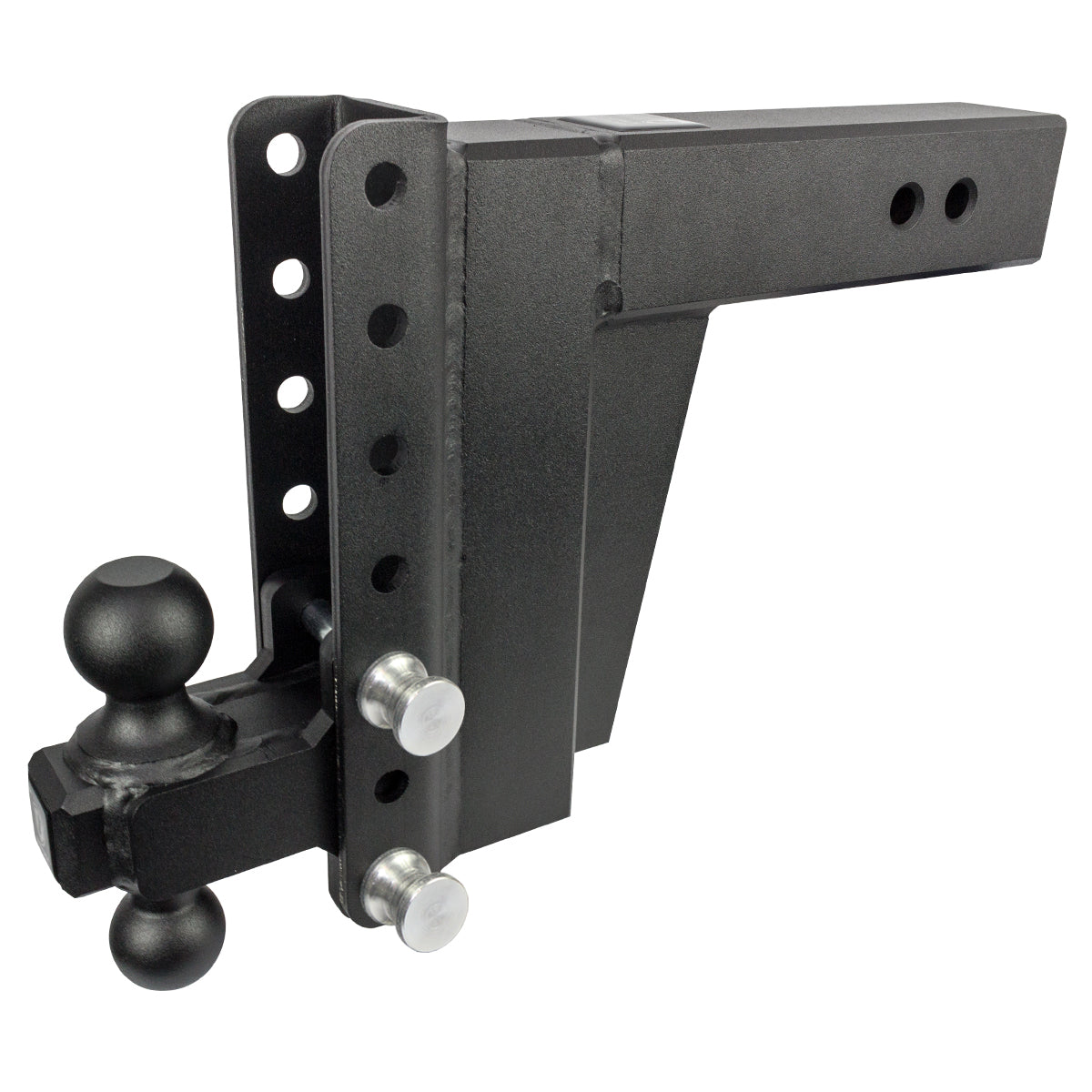 Bulletproof Extreme Duty 8” Drop/Rise Trailer Hitch 3" Box Steel Shank