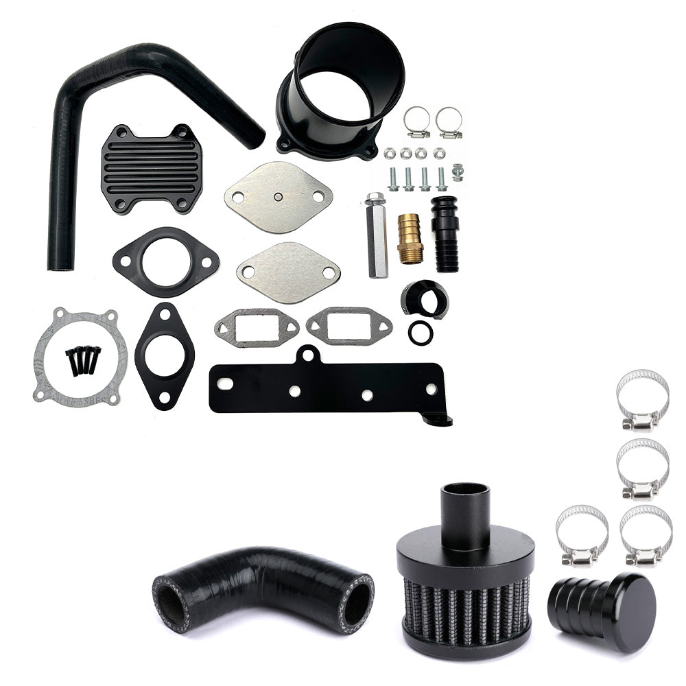 TruckTok 2013-2018 6.7L Ram Cummins EGR Delete & CCV Crankcase Ventilation Kit TruckTok