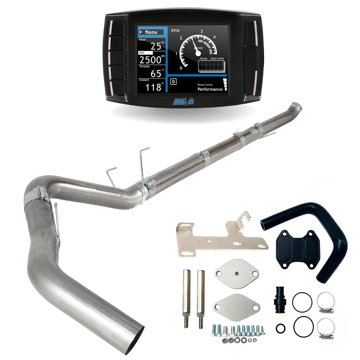 Trucktok 2019-2021 6.7L Ram 4"/5" DPF/EGR/DEF Delete All-in-one kit TruckTok