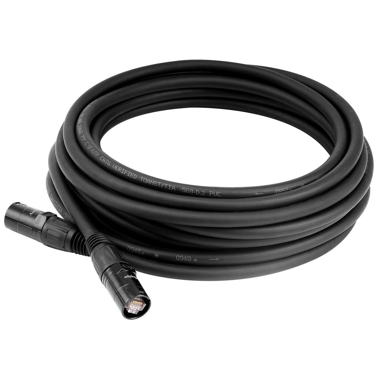 30' Flex Soft Ethercon Cable (ETHR-823-30S) Audiopipe