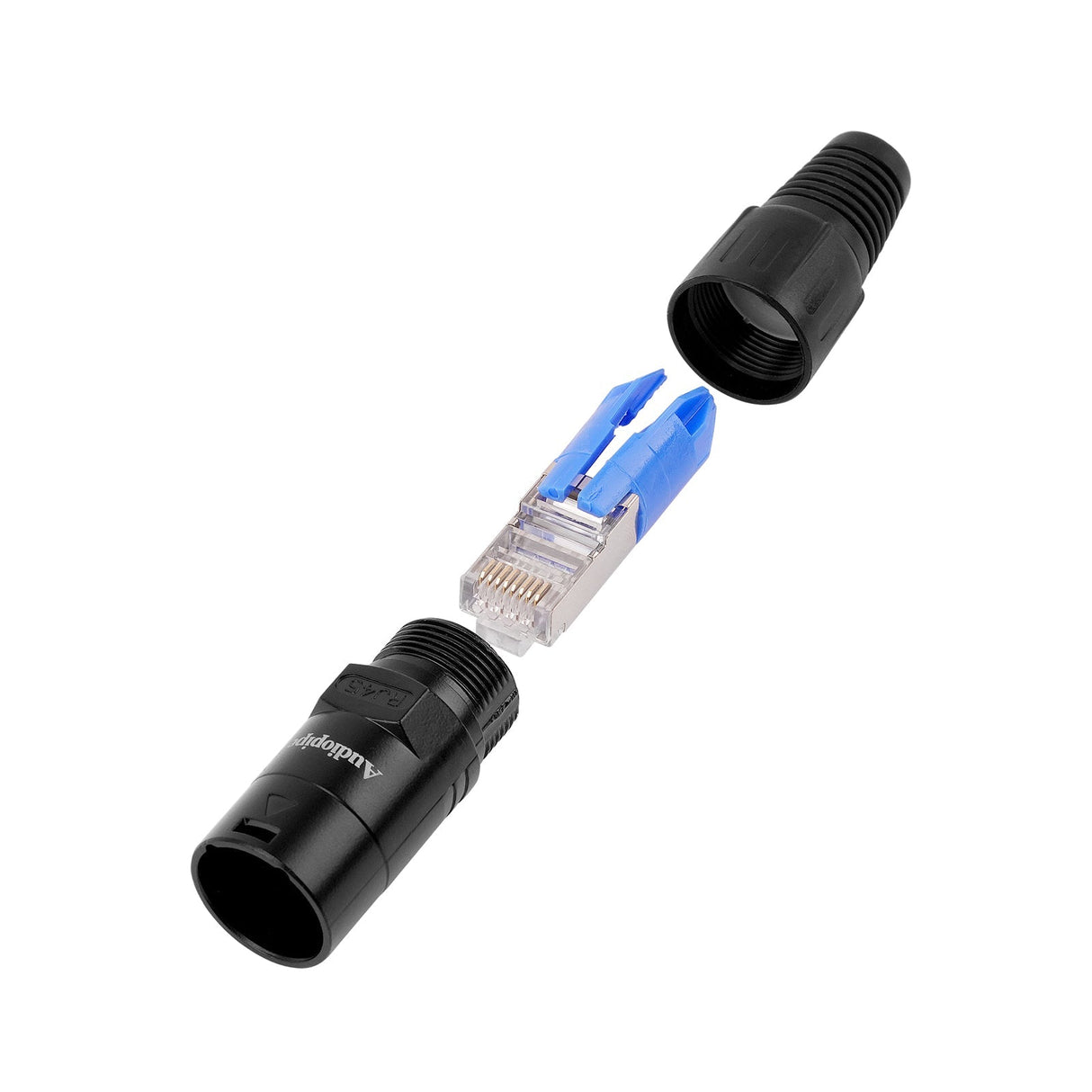 RJ45 CAT 6 EtherCon Cable Connector (ETHR-RJ45S) Audiopipe