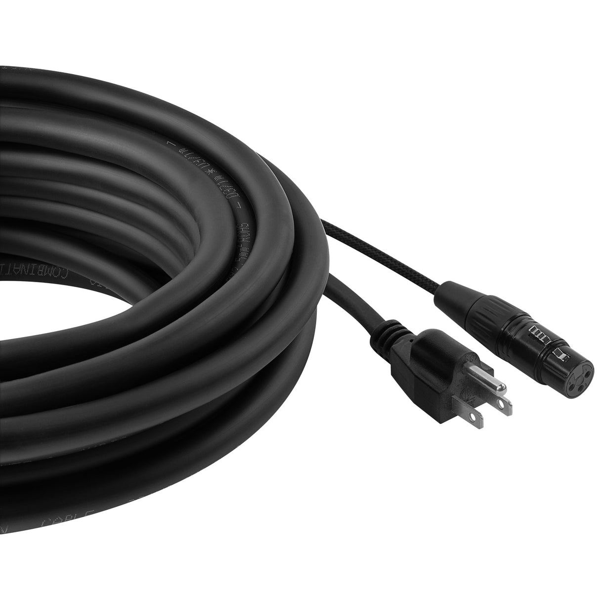 33Ft AC Power & XLR/Microphone Cable (EX-PROX-SIM-10) Audiopipe