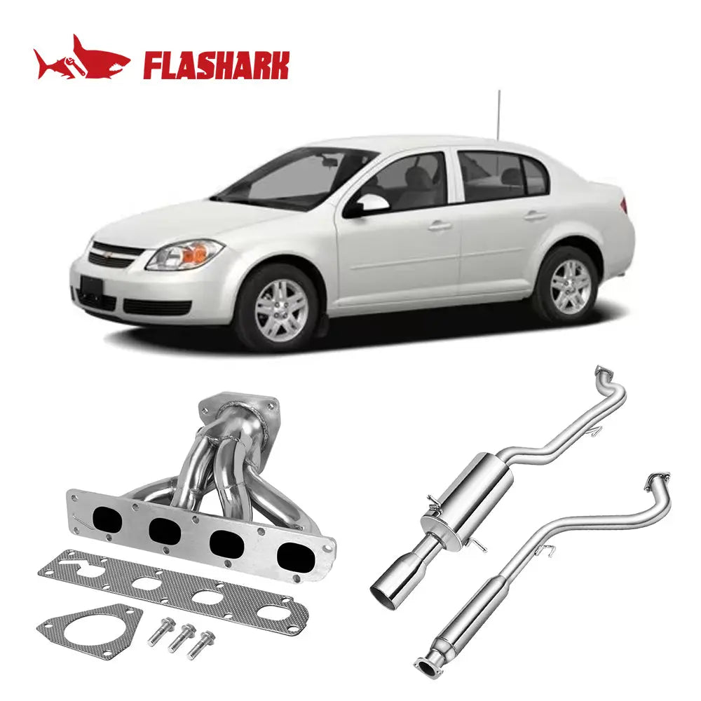 Header + Catback Exhaust Kit for 2005–2010 Chevy Cobalt 2.2L (Non-Turbo)